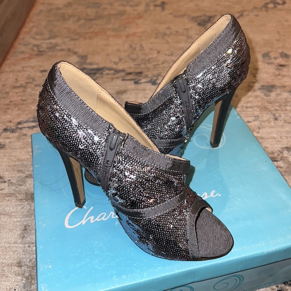 Sequin Charlotte Russe Heels - Picture 4 of 15